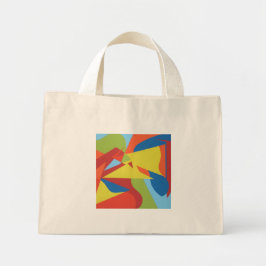 Red Toucan Contemporary Tiny Tote Mini Stoffbeutel