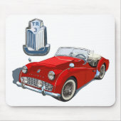 Red TR3 Mousepad (Vorne)