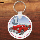 Red TR3 Schlüsselanhänger (Vorderseite)