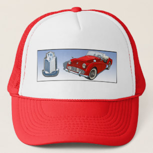 Red TR3 Truckerkappe