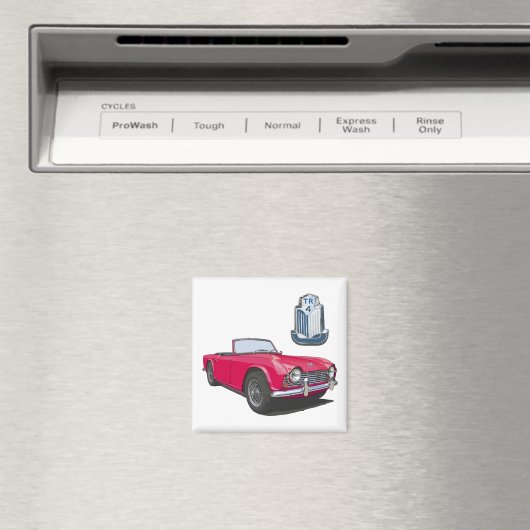 Red TR4 Magnet (In Situ (Geschirrspüler))