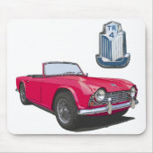 Red TR4 Mousepad (Vorne)