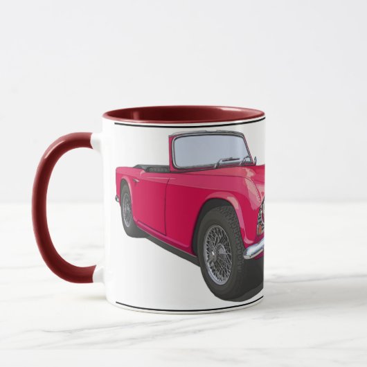 Red TR4 Tasse (Links)