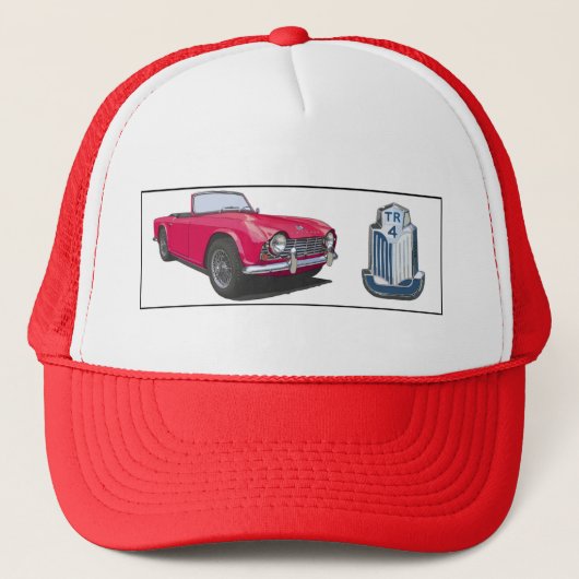 Red TR4 Truckerkappe (Vorderseite)