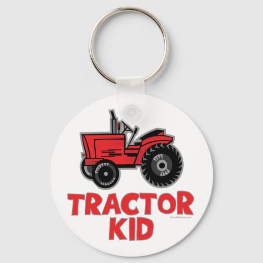 Red Tractor Kid Schlüsselanhänger (Vorderseite)