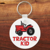 Red Tractor Kid Schlüsselanhänger (Vorderseite)