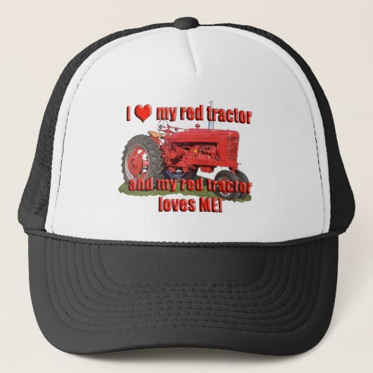 red_tractor_Liebe Truckerkappe (Vorderseite)