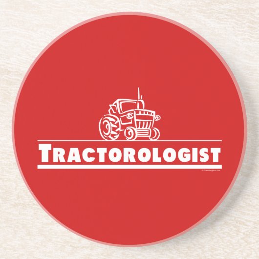 Red Tractor, Tractorologe Getränkeuntersetzer (Vorne)