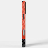 Red Traditional Japanisch Tatewaku Muster Case-Mate iPhone Hülle (Rückseite / Rechts)