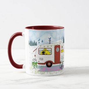 Red Trailer Camp Chic Tasse