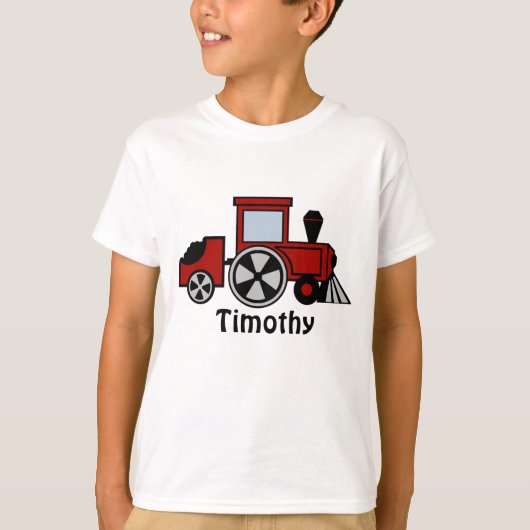 Red Train Motor T-Shirt (Vorderseite)