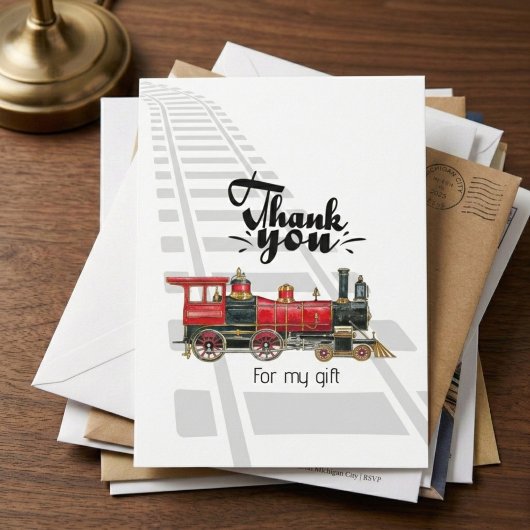 Red Train Rails Vielen Dank