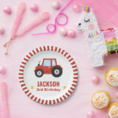 Red Traktor Boys Geburtstagspartien Pappteller (Party)