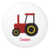 Red Traktor Design Keramikknauf (Vorderseite)