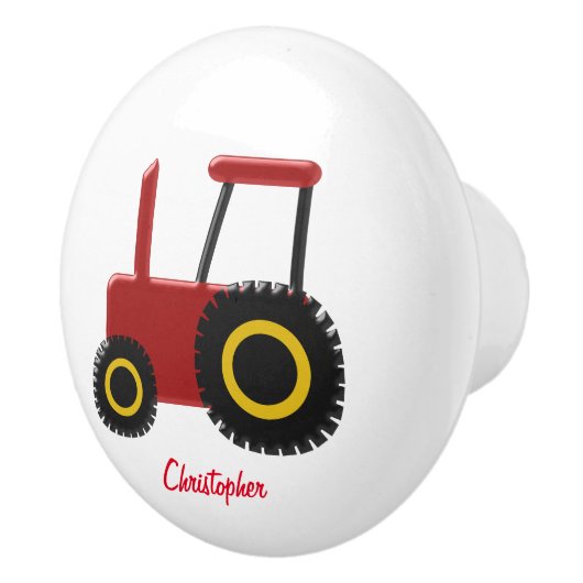 Red Traktor Design Keramikknauf (Rechts)