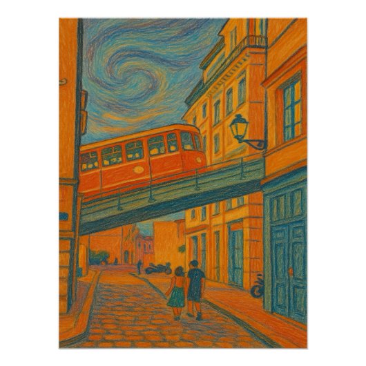 Red Tramway Poster (Vorderseite)