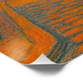 Red Tramway Poster (Ecke)