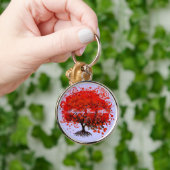 Red Tree Wedding Schlüsselanhänger (Hand)