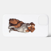 Red Tri Australian Shepherd Case-Mate iPhone Hülle (Rückseite (Horizontal))