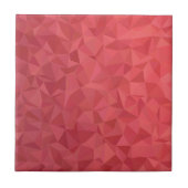 Red Triangle Pattern Moderne Keramik Tile Fliese (Vorderseite)