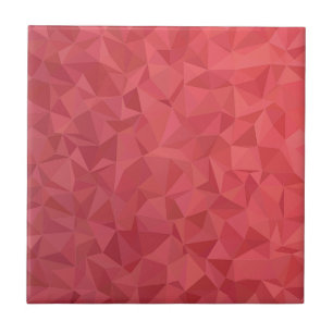 Red Triangle Pattern Moderne Keramik Tile Fliese