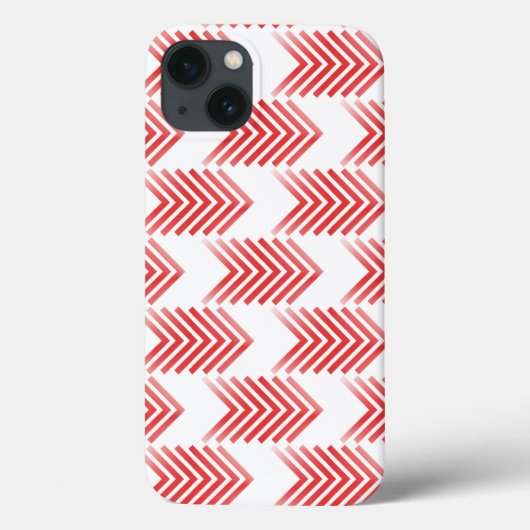 Red Tribal Arrow Pattern Case-Mate iPhone Hülle (Rückseite)