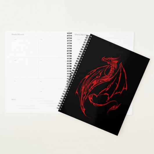Red Tribal Dragon Black Planer (Anzeige)