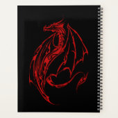 Red Tribal Dragon Black Planer (Rückseite)