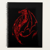 Red Tribal Dragon Black Planer (Vorderseite)