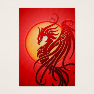 Red Tribal Phoenix