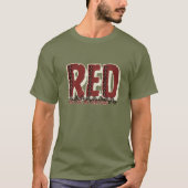 RED Tribal T - Shirt - Ehre unserer Mitarbeiter (Vorderseite)