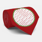 Red Trimmed Template - Hinzufügen eines Fotos Krawatte (Gerollt)