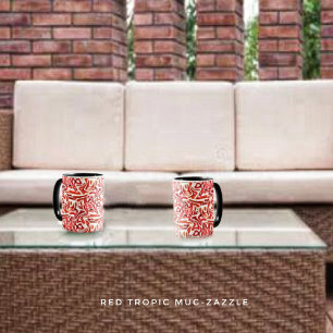 Red Tropic Tasse