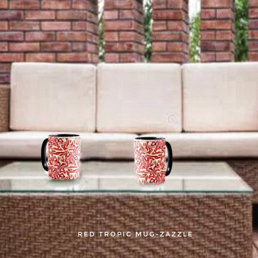Red Tropic Tasse