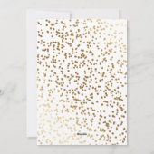 Red Truck Gold Snowy Weihnachten (Rückseite)