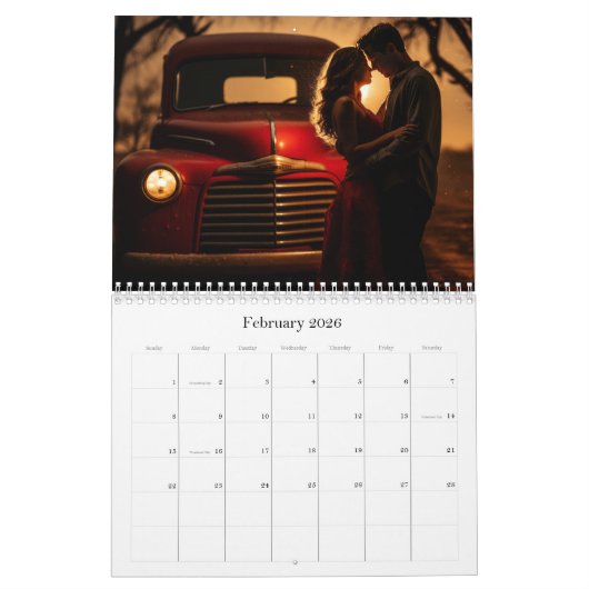 Red Truck Kalender (Feb 2026)