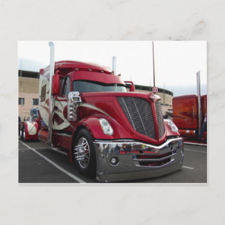 Red Truck Postkarte