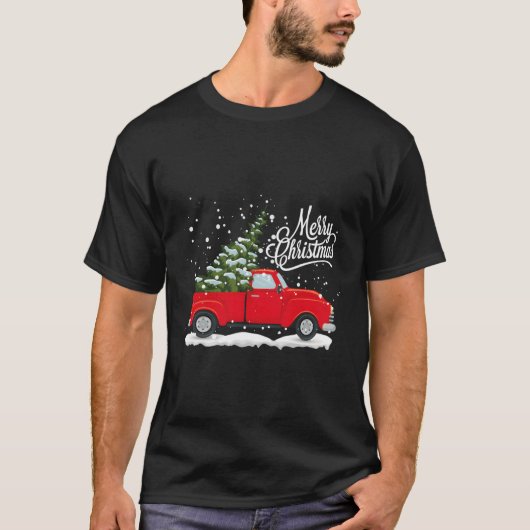 Red Truck Tree T-Shirt (Vorderseite)