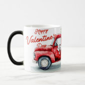 Red Truck Valentines Verwandlungstasse (Links)
