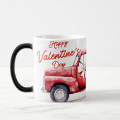Red Truck Valentines Verwandlungstasse (Links)