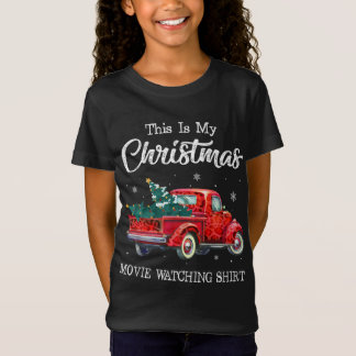 Red Truck Xmas Tree Das ist mein Weihnachtsfilm, w T-Shirt