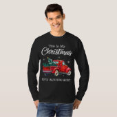Red Truck Xmas Tree Das ist mein Weihnachtsfilm, w T-Shirt (Vorne ganz)