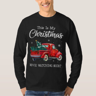 Red Truck Xmas Tree Das ist mein Weihnachtsfilm, w T-Shirt