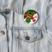 Red Trumpet Vine Button (Beispiel)