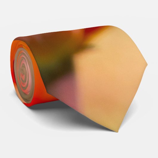 Red Tulip Blossom Krawatte (Gerollt)