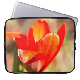 Red Tulip Blossom Laptopschutzhülle