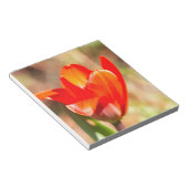Red Tulip Blossom Notizblock (angewinkelt)