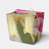 Red Tulip Blume Abnehmen Geschenkschachtel (Rückseite)