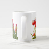 Red Tulip Blume Jumbo-Tasse (Rückseite)