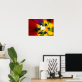 Red Tulip Blume Poster (Heimbüro)